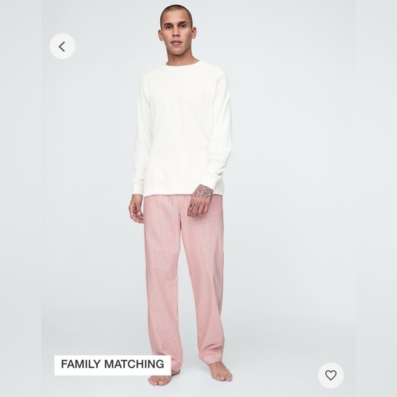 GAP CANDY CANE STRIPE‎ PAJAMA PANTS - Picture 1 of 8